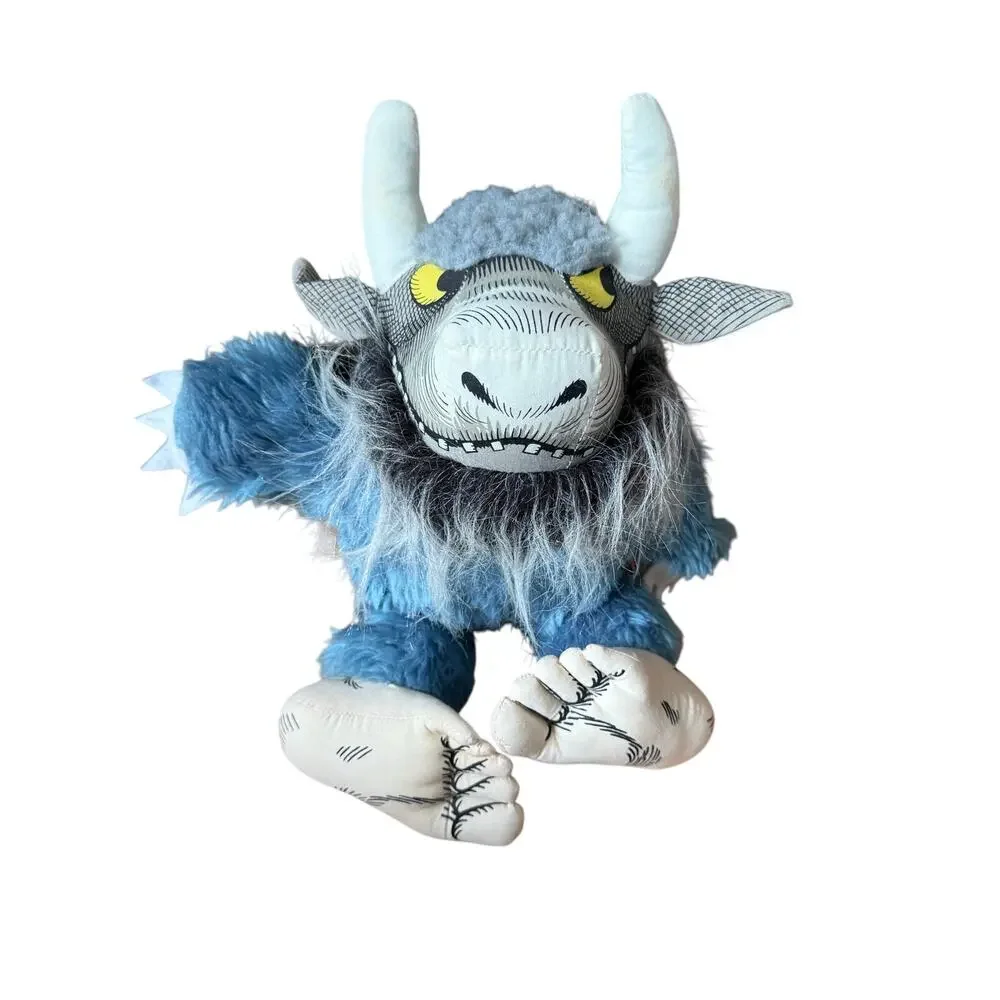 Vintage 1985 Maurice Sendak 'Where the Wild Things Are' Bernard Stuffed Soft Toy